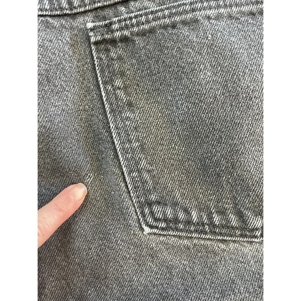 Vintage Rustler Jeans Mens 34x30 Black Regular‎ Fit Cotton Denim Straight Leg
